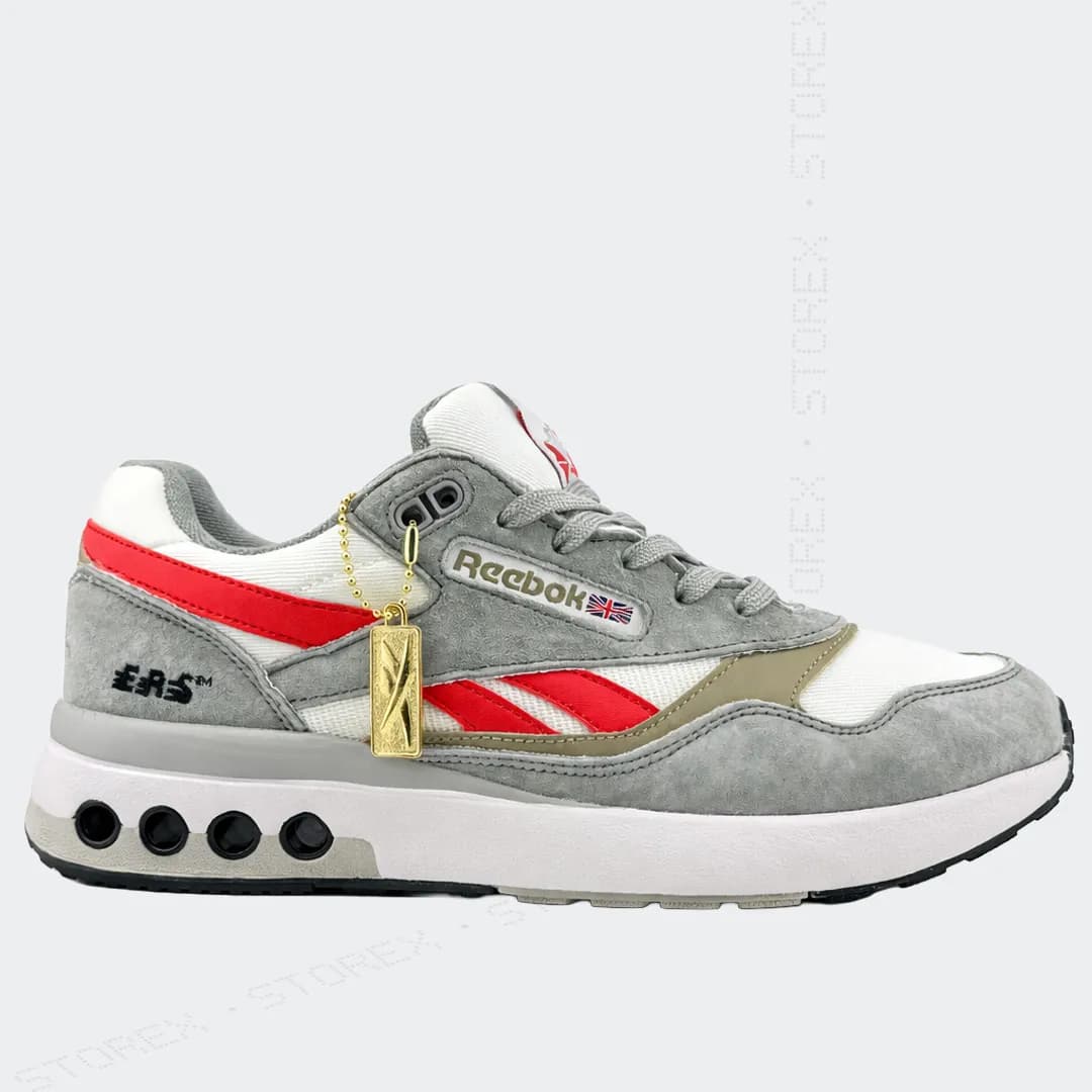 Reebok Classic Trainers Grey/Red