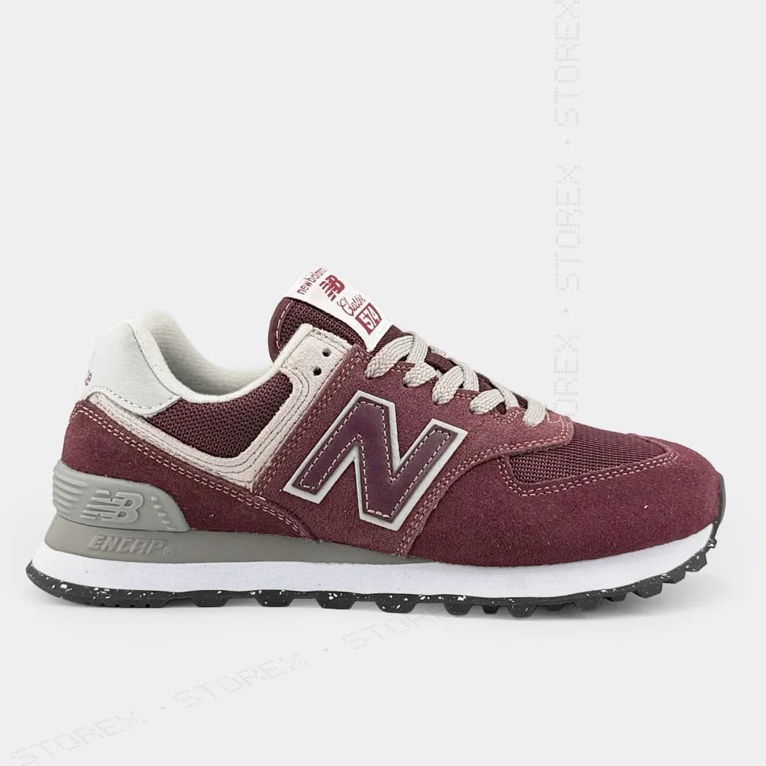 New Balance 574 Burgundy