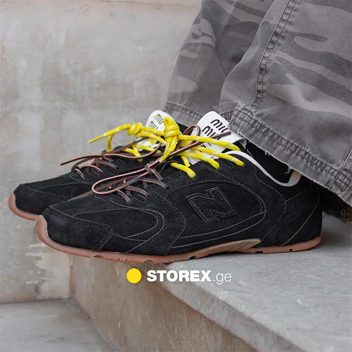 New Balance x MIU MIU Black