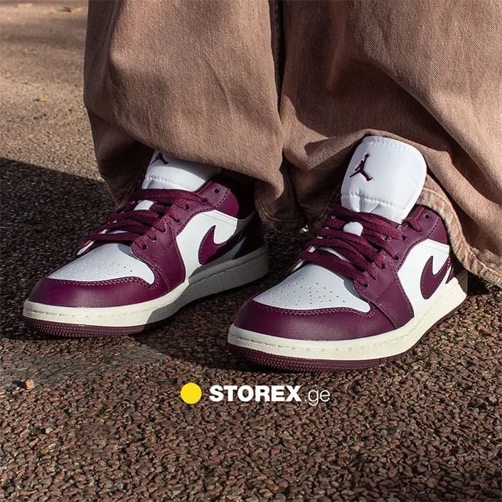 Nike Jordan 1 Low Burgundy