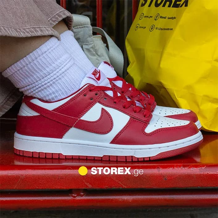 Nike Dunk Low Red/White