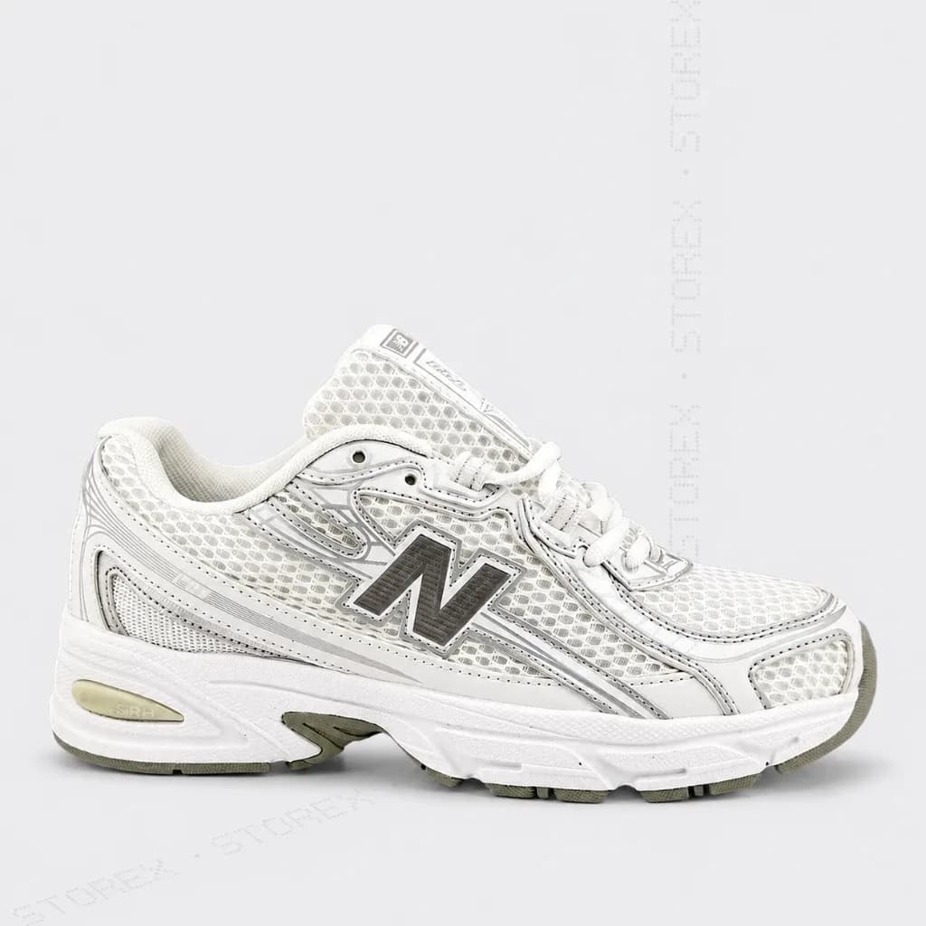 New Balance 740 White Silver