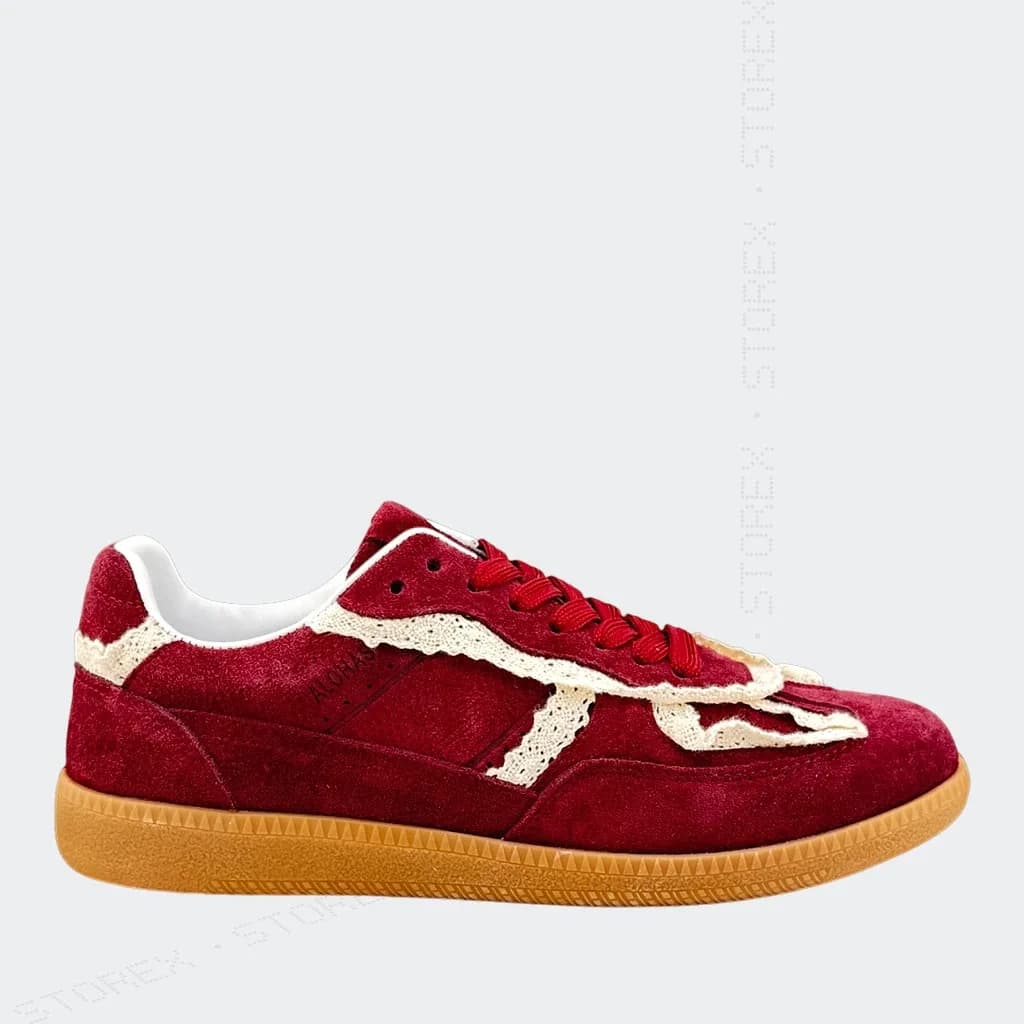 Alohas Crochet Red