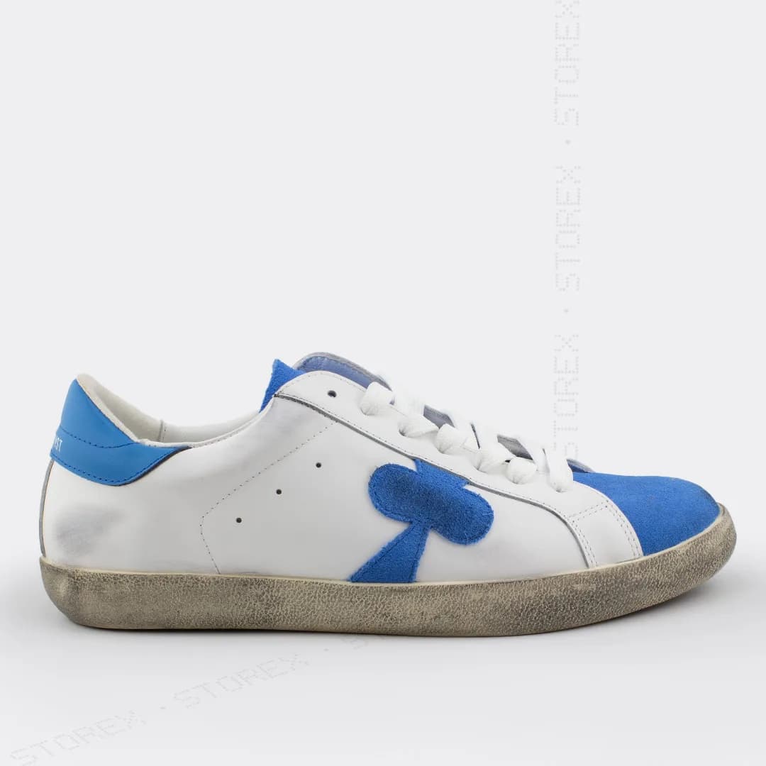 The Gallerist White/Electric Blue