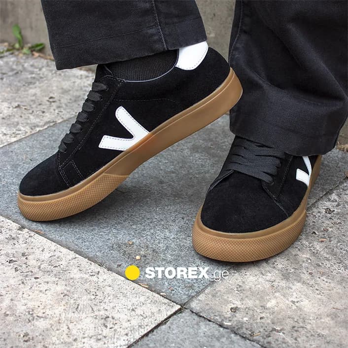 Veja Campo Suede Black