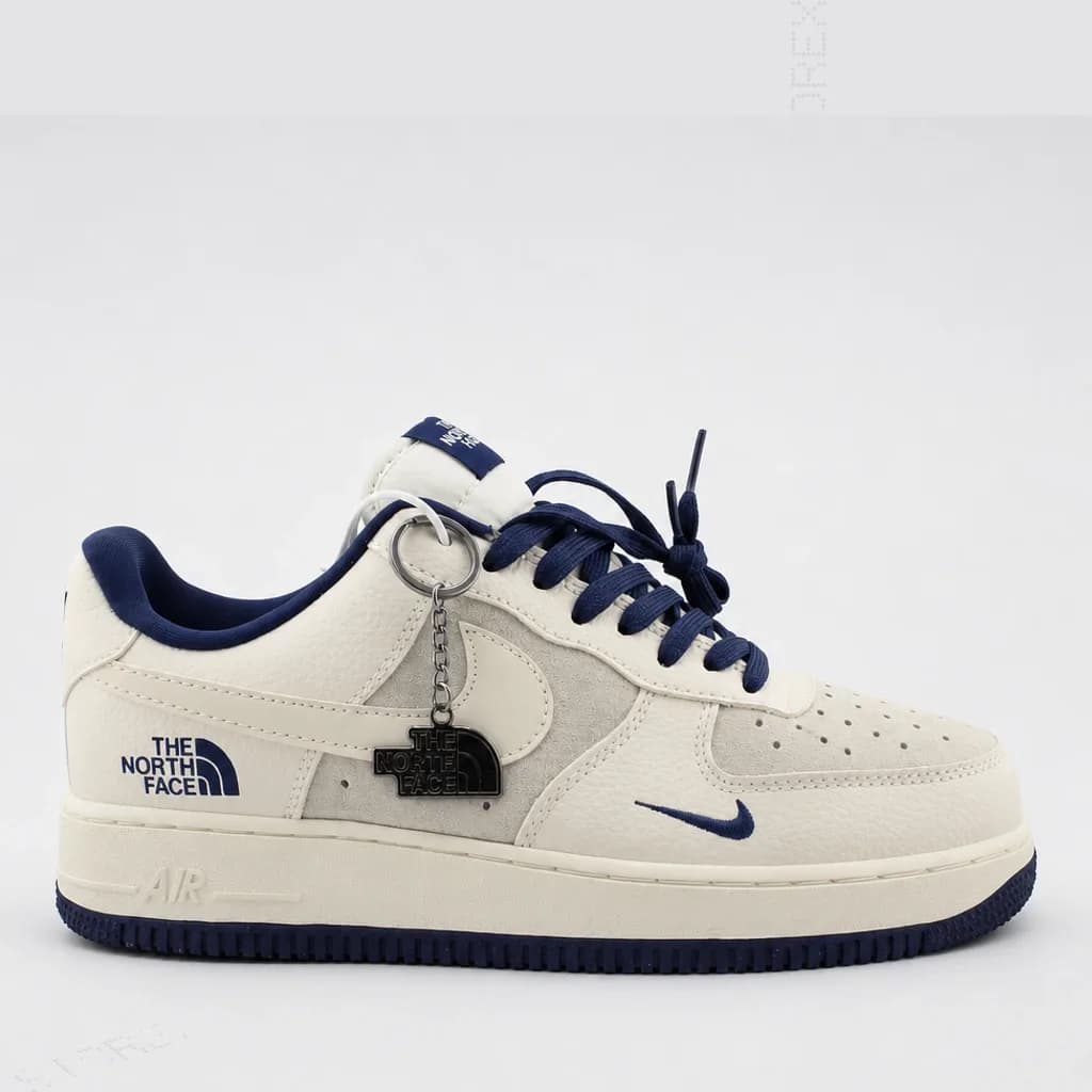 Nike Air Force 1 x The North Face Beige/Blue