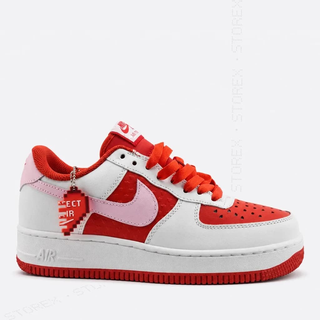 Nike Air Force 1 Low Valentine's Day White/Red