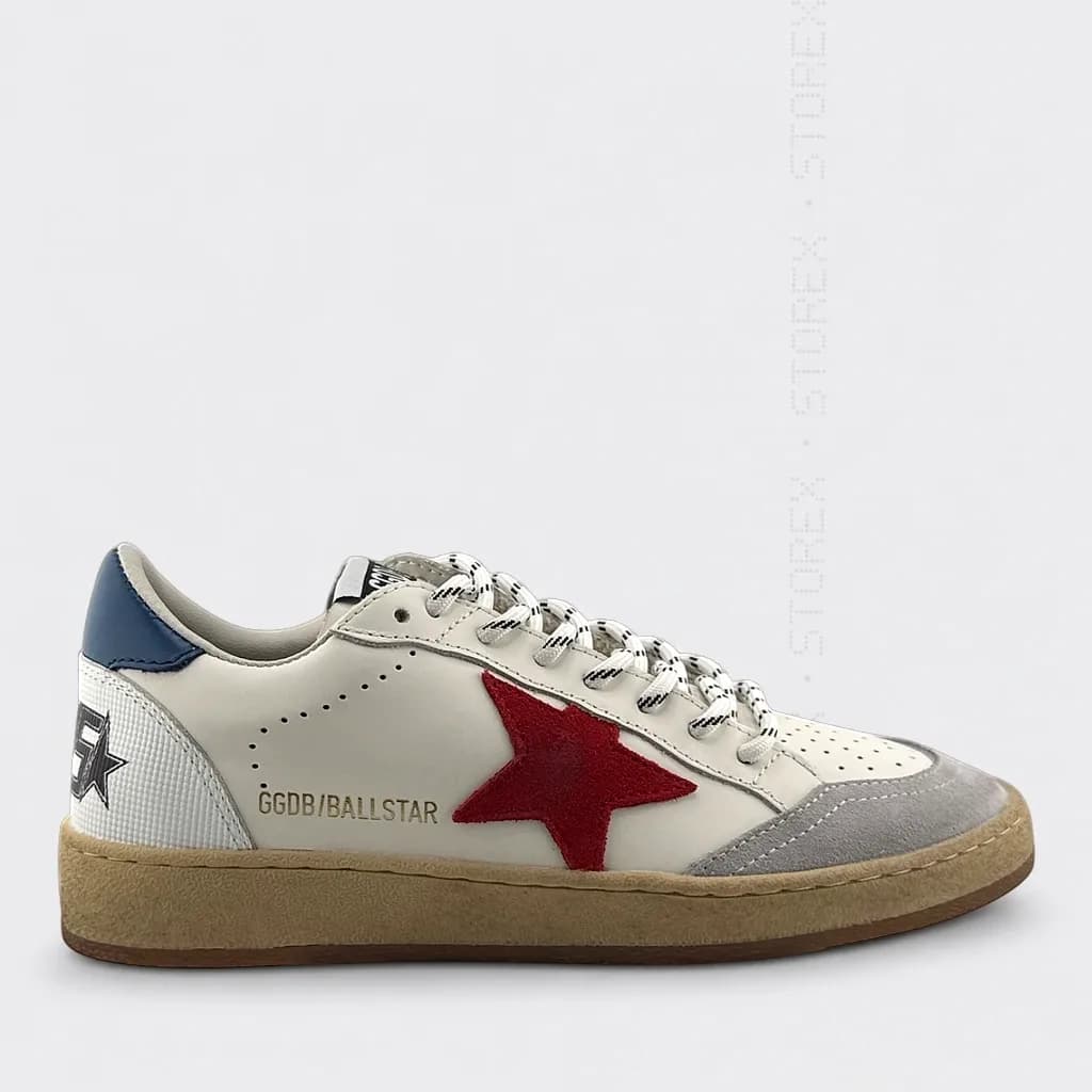 Golden Goose ★ Ball Star Cream/Red V2
